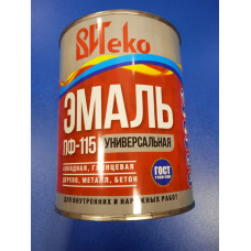 Эмаль ПФ-115 0,8кг (Витеко) - белая