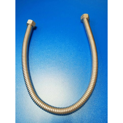 Гибкая подводка 60см 1/2" Гайка/Гайка (Гофр.нерж.сталь)