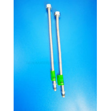 Гибкая подводка нерж. 30см 1/2"×М10 Гайка/Штуцер (2шт) Lavita