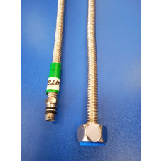 Гибкая подводка нерж. 90см 1/2"×М10 Гайка/Штуцер (2шт) Lavita