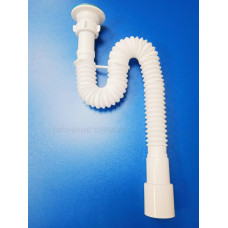 Гофросифон 1 1/4"х40/50 (Aquant) мет.решетка Гофросифон 1 1/4"х40/50 (Aquant) мет.решетка