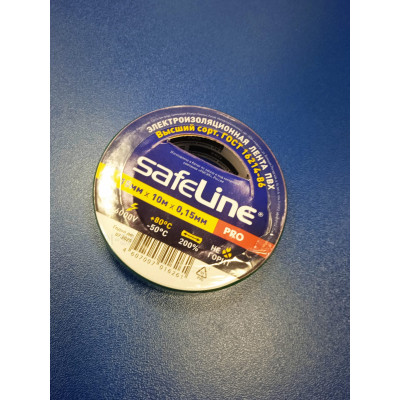 Изолента 15ммх10м (зеленая) Safeline