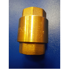 Клапан обратный 1/2" вр-вр (латунный золотник) СТМ
