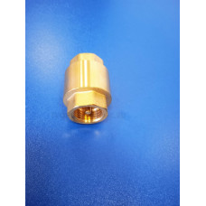 Клапан обратный 1/2" вр-вр (латунный золотник) V&G