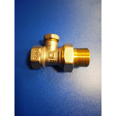 Клапан радиаторный 3/4" (прямой, нижний) СТМ