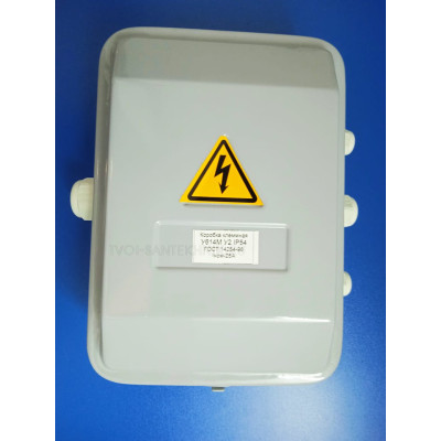 Коробка клемная металлическая У614М IP54 (TDM)