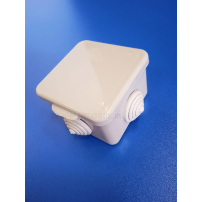 Коробка распред. ОУ 65х65х45 4гермоввода с крышк. (Uplast) IP54
