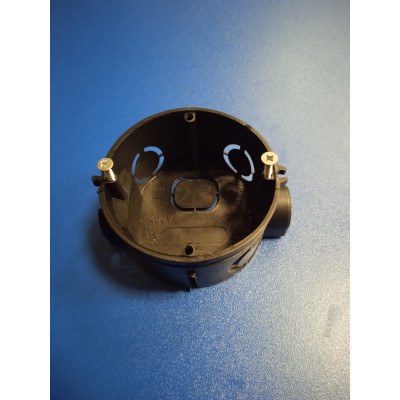 Коробка установочная СП d68х42мм, IP20 (стык.узлы, черная)
