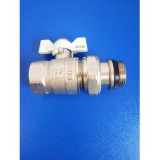 Кран-американка 3/4" (V&G) белая баб.