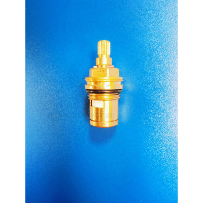 Кран-букса 1/2" 20шлицов (керамика) с дополнительной резьбой /АК-02