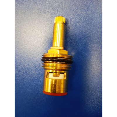 Кран-букса 1/2" 24шл. (кер.) доп.резьба, 90гр 575-068