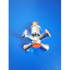 Кран-букса 1/2" + маховик-крест (металл) Mixline ML10