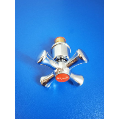 Кран-букса 1/2" + маховик-крест (металл) Mixline ML10