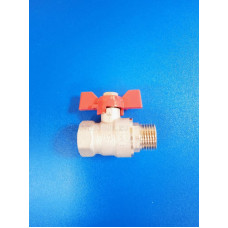 Кран шар. 1/2" нр-вр бабочка (V&G) Кран шар. 1/2" нр-вр бабочка (V&G)