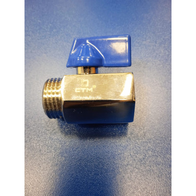 Кран шар. 1/2" нр-вр Мини (СТМ) Кран шар. 1/2" нр-вр Мини (СТМ)