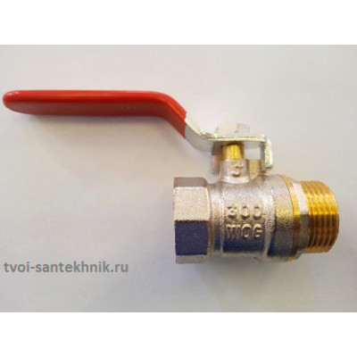 Кран шар. 1/2" вр/нр рычаг (Эконом)