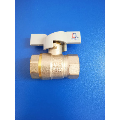 Кран шар. 1/2" вр-вр бабочка (СТМ) Кран шар. 1/2" вр-вр бабочка (СТМ)