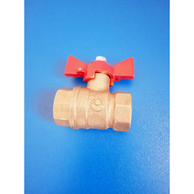 Кран шар. 1/2" вр-вр бабочка (Valfex)