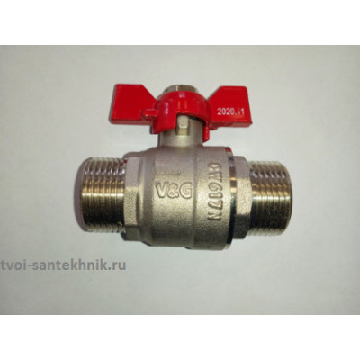 Кран шар. 3/4 нр/нр бабочка (V&G) Кран шар. 3/4 нр/нр бабочка (V&G)
