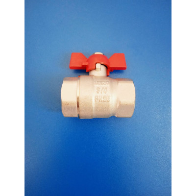 Кран шар. 3/4" вр/вр бабочка (V&G)