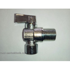Кран шар.угловой 1/2"-1/2" (Fresso) 