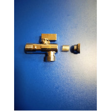 Кран шар.угловой 1/2"-1/2" (СТМ) с фильтром