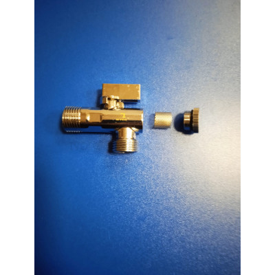 Кран шар.угловой 1/2"-1/2" (СТМ) с фильтром