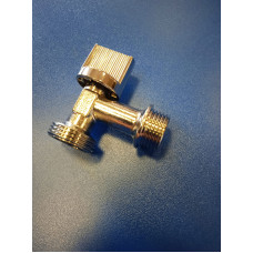Кран шар.угловой 1/2"-3/4" нр-нр (Aqualink)