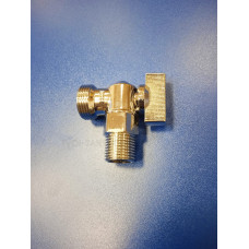 Кран шар.угловой 1/2"-3/4" нр-нр (Mullequesto) Кран шар.угловой 1/2"-3/4" нр-нр (Mullequesto)