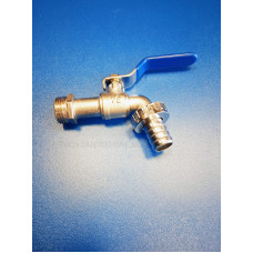 Кран шар. водоразборный 1/2" (силумин) Кран шар. водоразборный 1/2" (силумин)