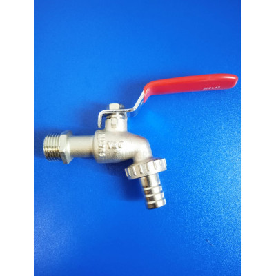 Кран шар. водоразборный 1/2" V&G (латунь)