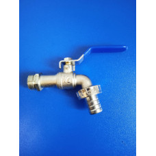 Кран шар. водоразборный 3/4" (силумин)