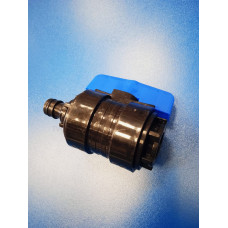 Кран шаровой ПЭ 1/2"вр-адаптер (под быстросъем)