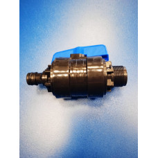Кран шаровой ПЭ 3/4"нр-адаптер (под быстросъем)
