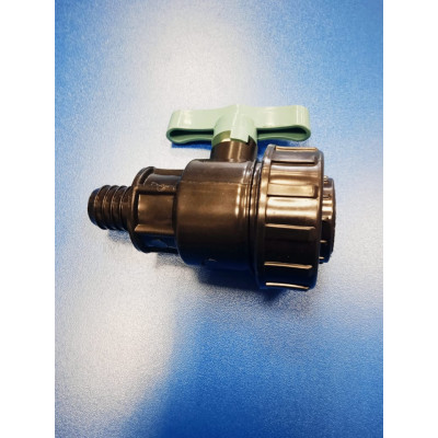 Кран шаровой ПЭ 3/4"вр-20штуцер (под р/шл)