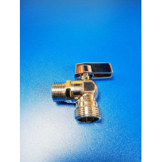 Кран шаровый угловой 1/2"-3/4" нр-нр (Valtec)