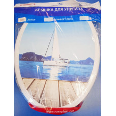 Крышка д/унитаза Яхта (Универсал-Декор) Европласт