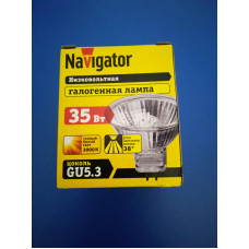 Лампа галогенная 35Вт GU5.3 Navigator Лампа галогенная 35Вт GU5.3 Navigator