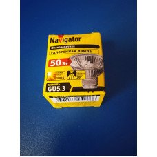Лампа галогенная 50Вт GU5.3 Navigator Лампа галогенная 50Вт GU5.3 Navigator