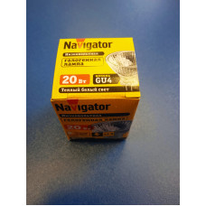 Лампа галогенная MR11 20Вт GU4 12В Navigator