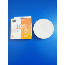 Лампа LED 10Вт 3000К GX53 (IEK) -таблетка Т75
