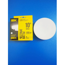 Лампа LED 10Вт 4000К GX53 (IEK) -таблетка Т75