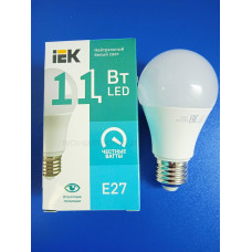 Лампа LED 11Вт 4000К Е27 (IEK) -шар А60 Лампа LED 11Вт 4000К Е27 (IEK) -шар А60