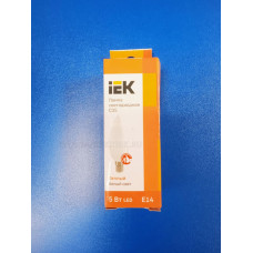 Лампа LED 5Вт 3000К Е14 (IEK) -свеча С35 Лампа LED 5Вт 3000К Е14 (IEK) -свеча С35
