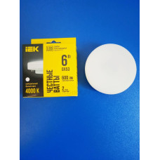 Лампа LED 6Вт 4000К GX53 (IEK) -таблетка Т75