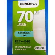 Лампа LED 70Вт 6500К Е27-Е40 (IEK Generica) - высокомощная
