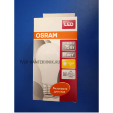 Лампа LED 8,5Вт 2700К Е27 (Osram) - шар Лампа LED 8,5Вт 2700К Е27 (Osram) - шар