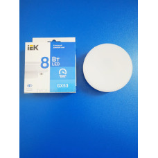Лампа LED 8Вт 6500К GX53 (IEK) -таблетка Т75