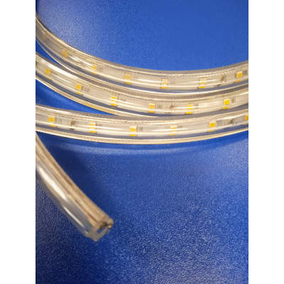 Лента св/д 220V 4.8W/m 60Led/m IP68 2800К (Ecola)