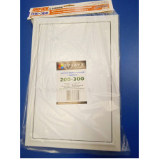 Люк ревизионный с замком 200х300 (белый)